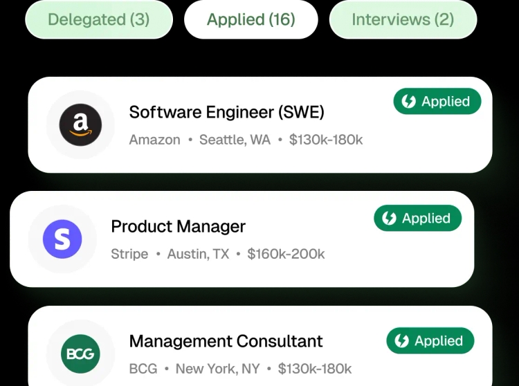 3. We apply for you