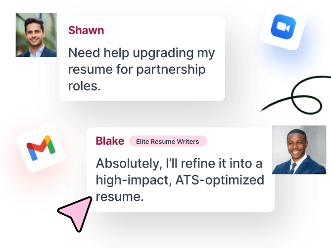 Get on call with Your Resume Expert - Step 2 illustration