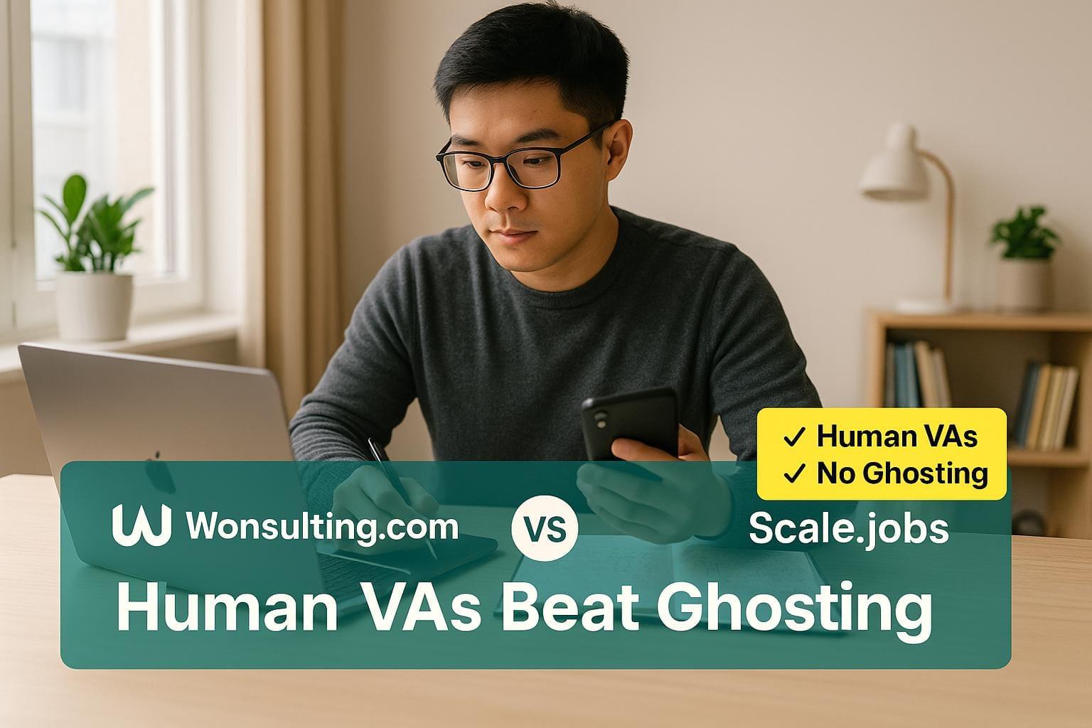 Wonsulting.com vs Scale.jobs: Human VAs Beat Ghosting