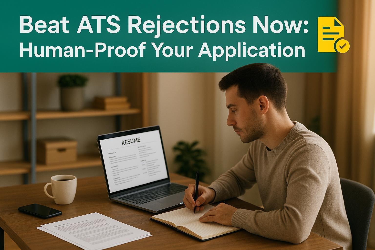 Beat ATS Rejections Now: Human-Proof Your Application