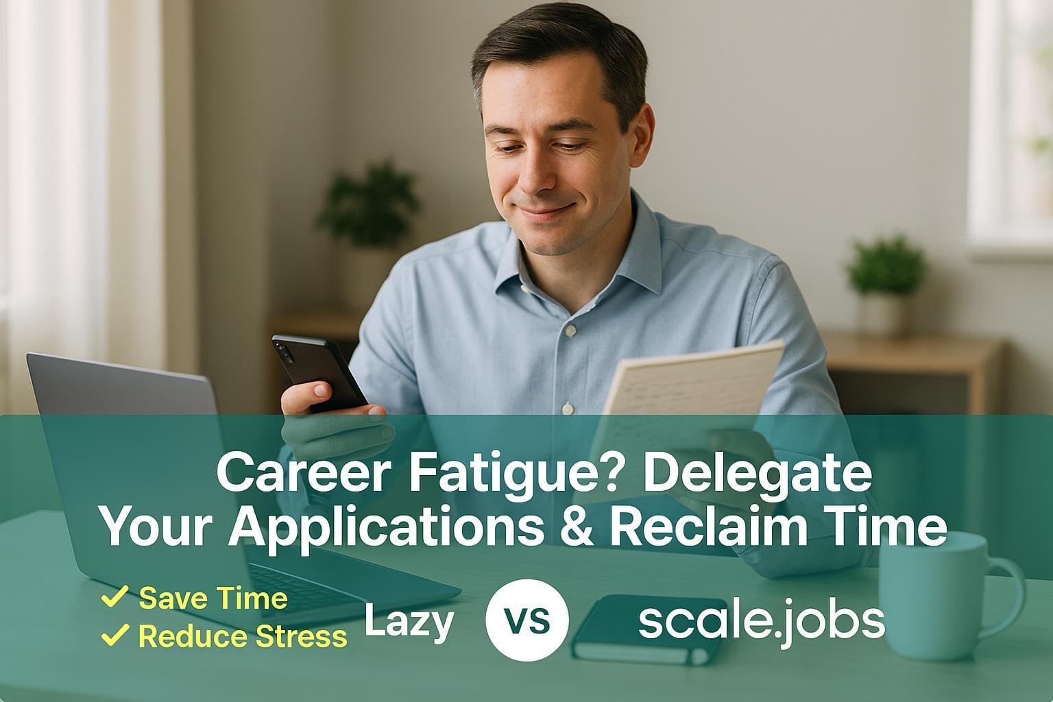 Career Fatigue? Delegate Your Applications & Reclaim Time