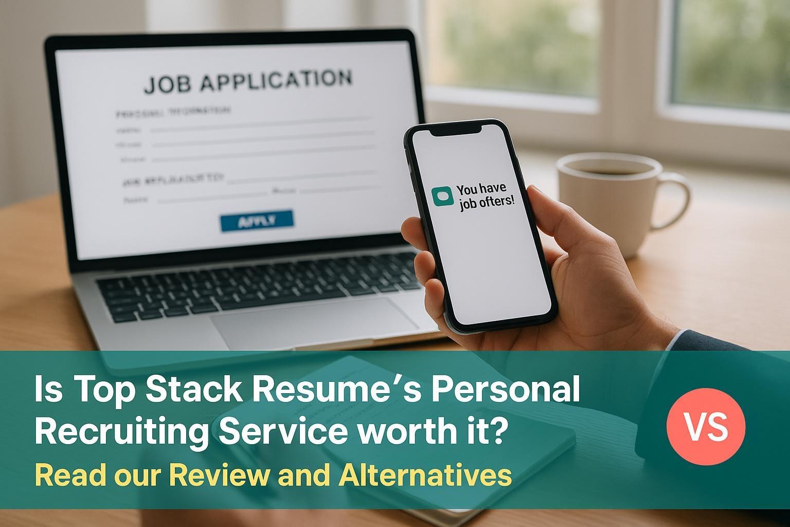 Is Top Stack Resume's Personal Recruiting Service worth it? Read our Review and available Alternatives