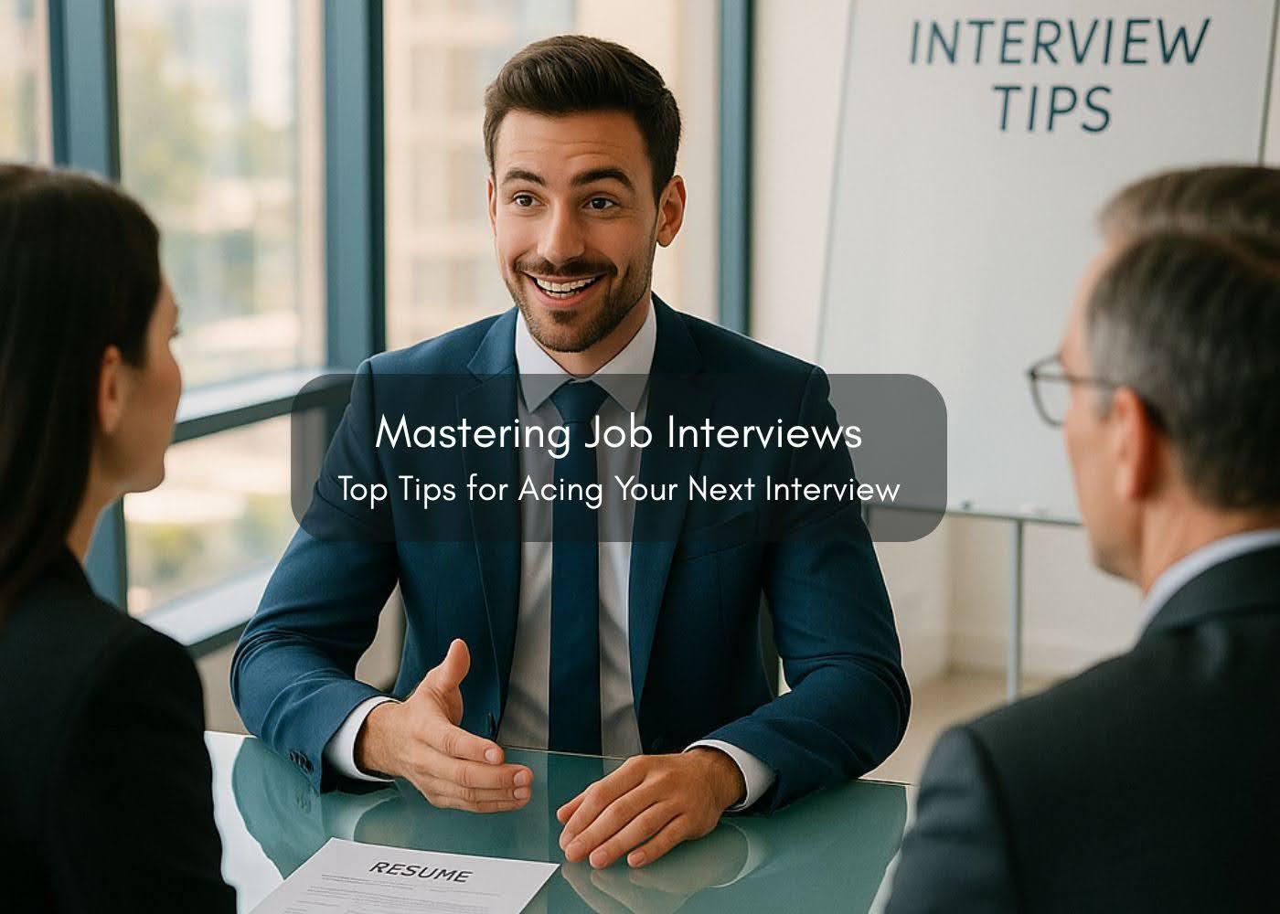 Mastering Job Interviews: Top Tips for Acing Your Next Interview