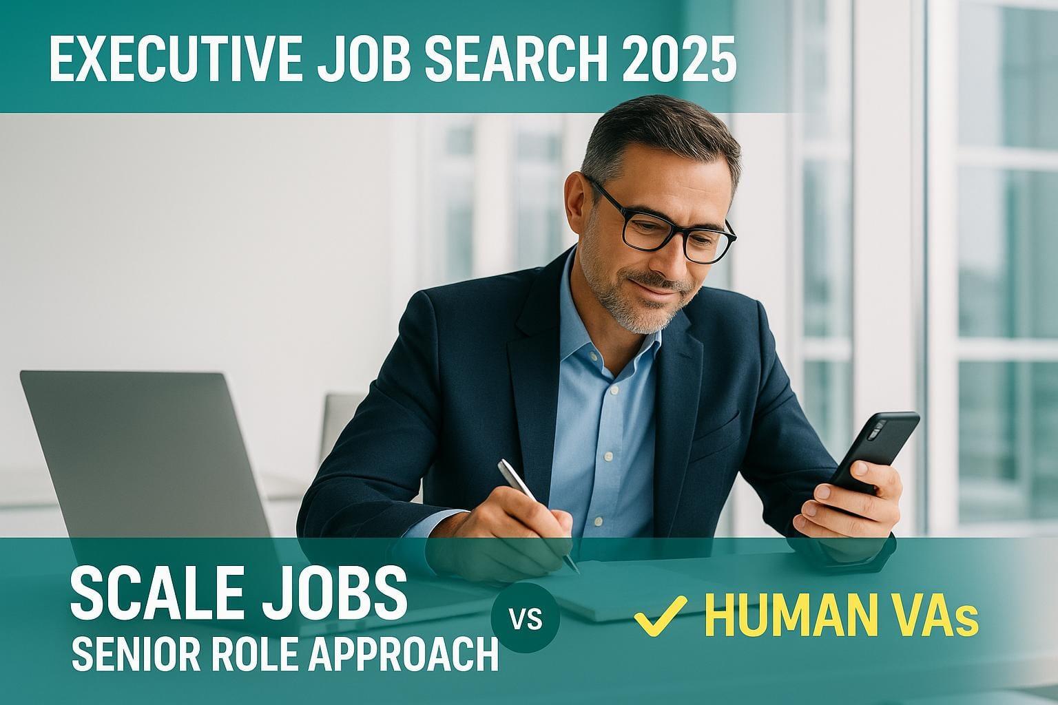 Executive Job Search 2025: Scale Jobs Senior Role Approach