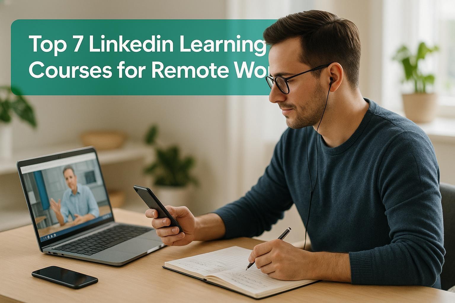 Top 7 LinkedIn Learning Courses for Remote Work