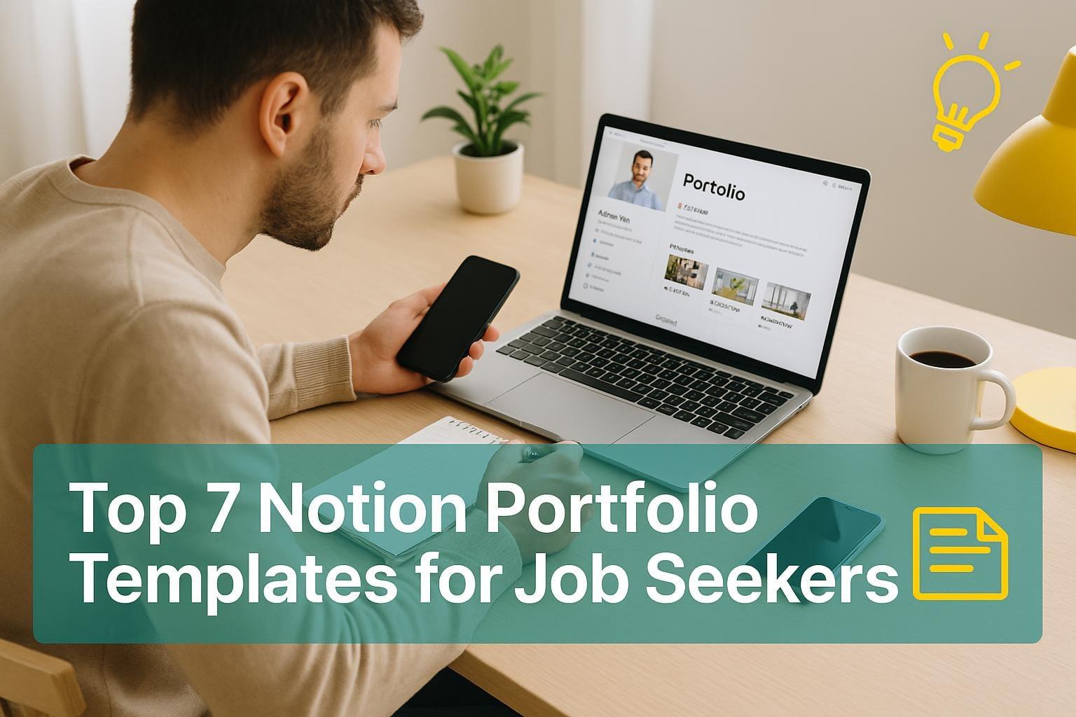 Top 7 Notion Portfolio Templates for Job Seekers