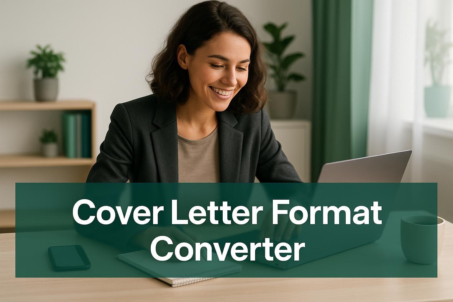Cover Letter Format Converter
