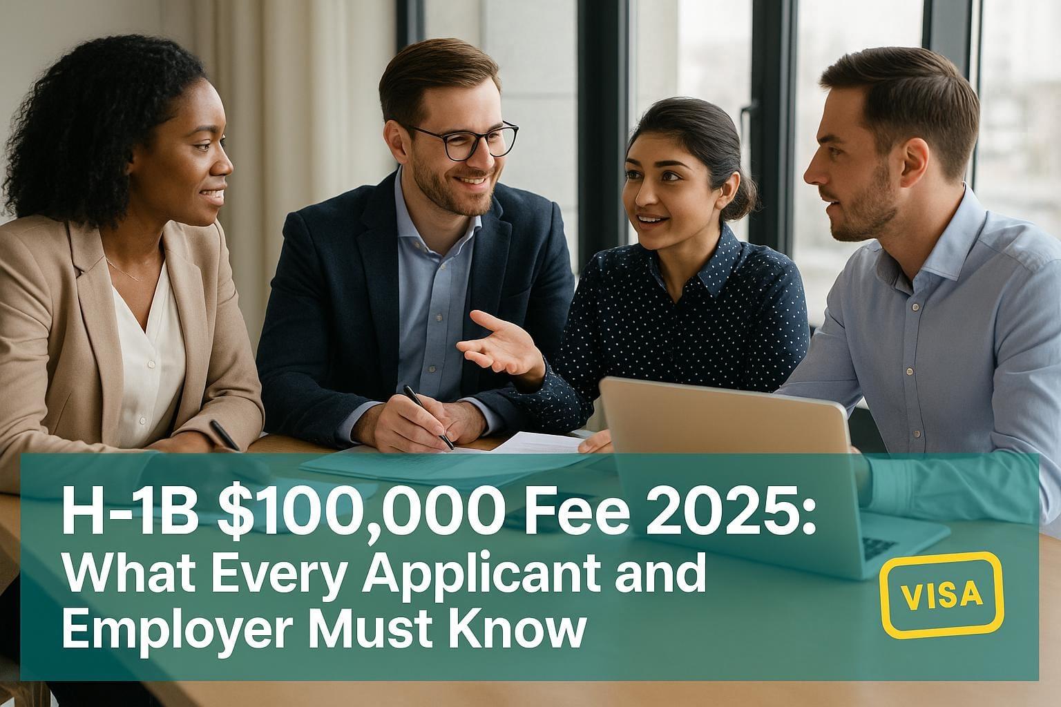H-1B $100,000 Fee 2025: What Every Applicant and Employer Must Know