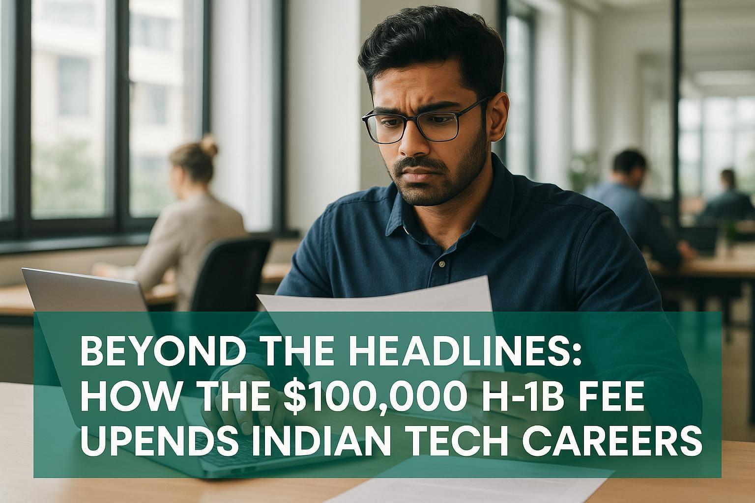 Beyond the Headlines: How the $100,000 H-1B Fee Upends Indian Tech Careers
