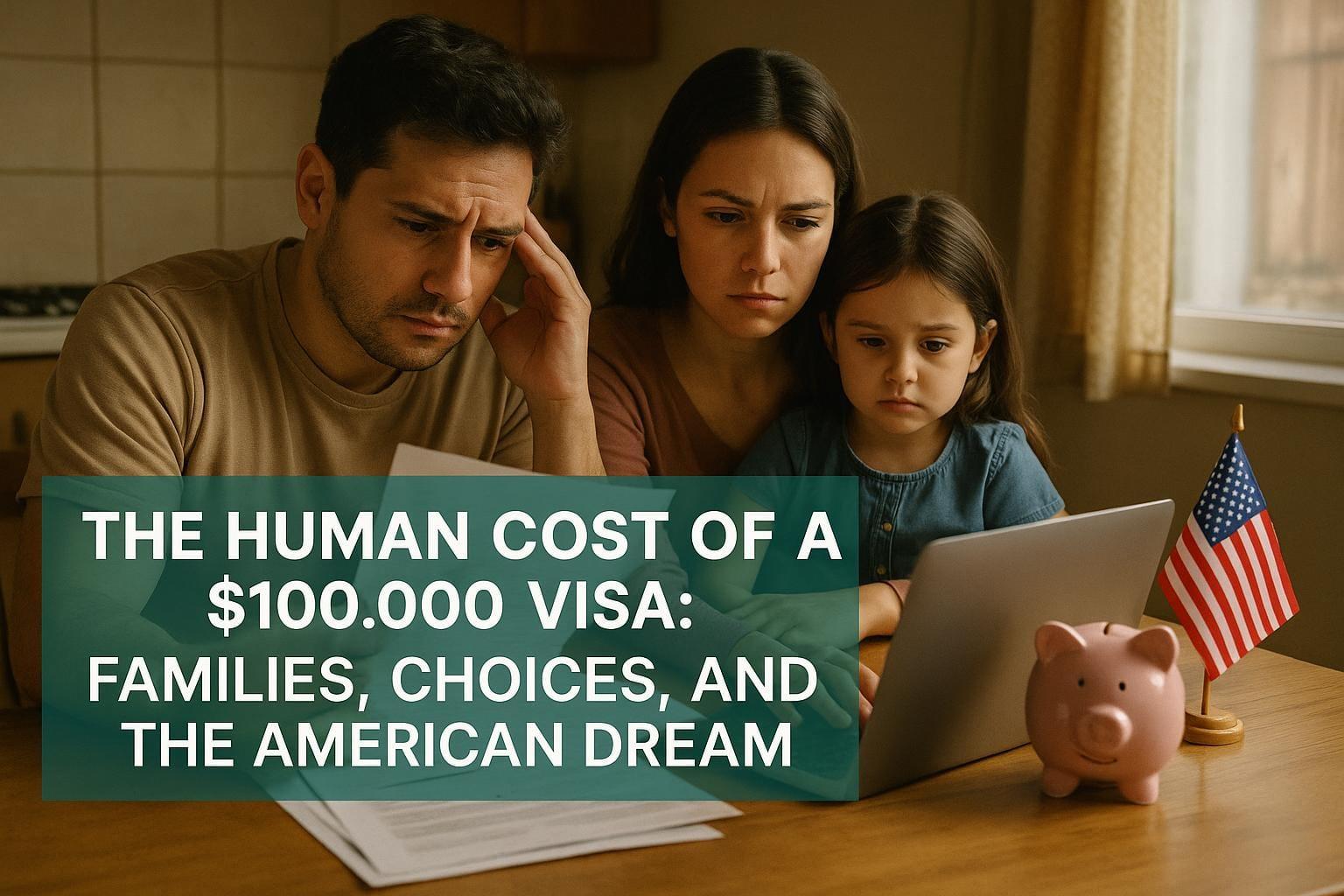 The Human Cost of a $100,000 Visa: Families, Choices, and the American Dream