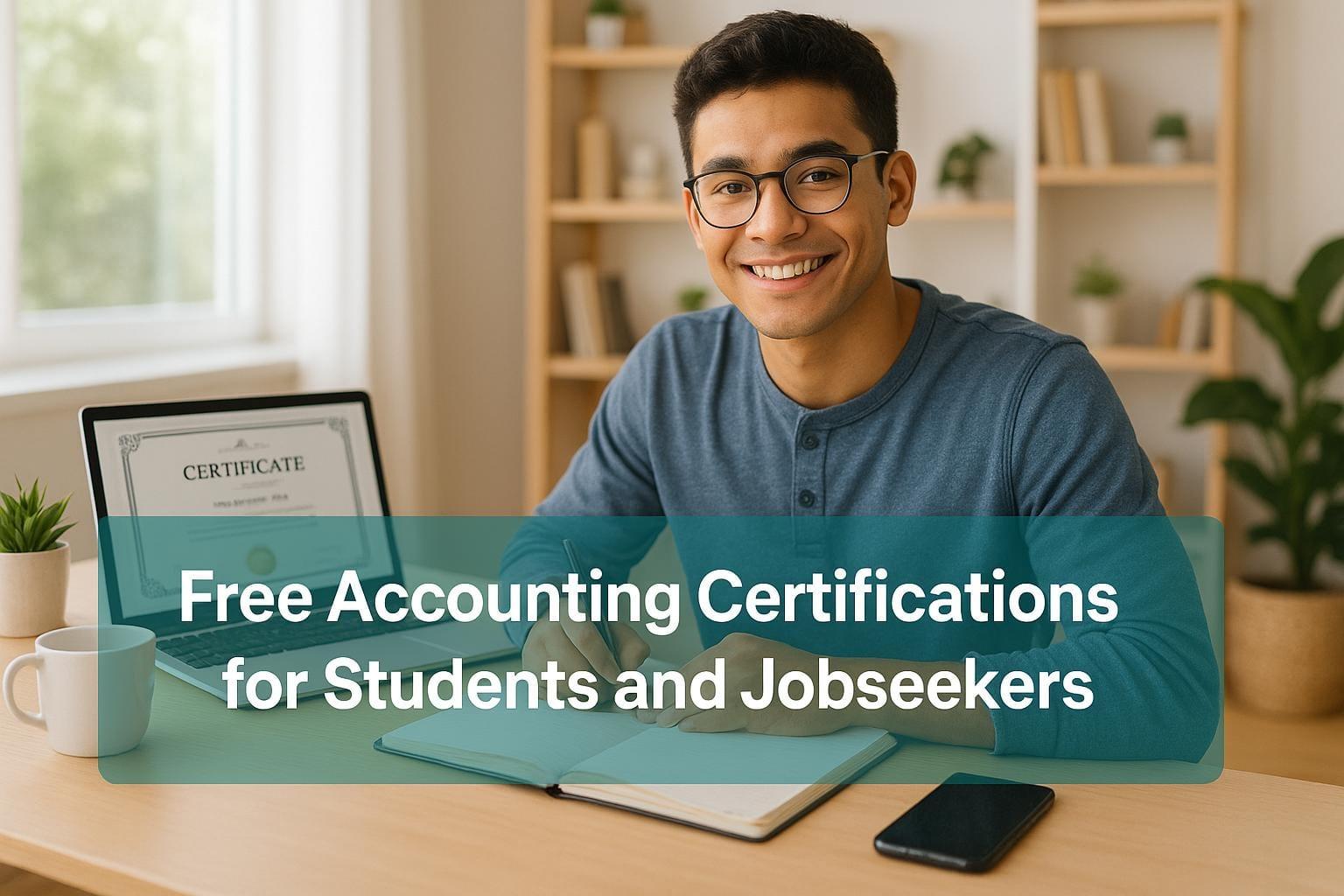 Free Accounting Certifications for Students and Jobseekers