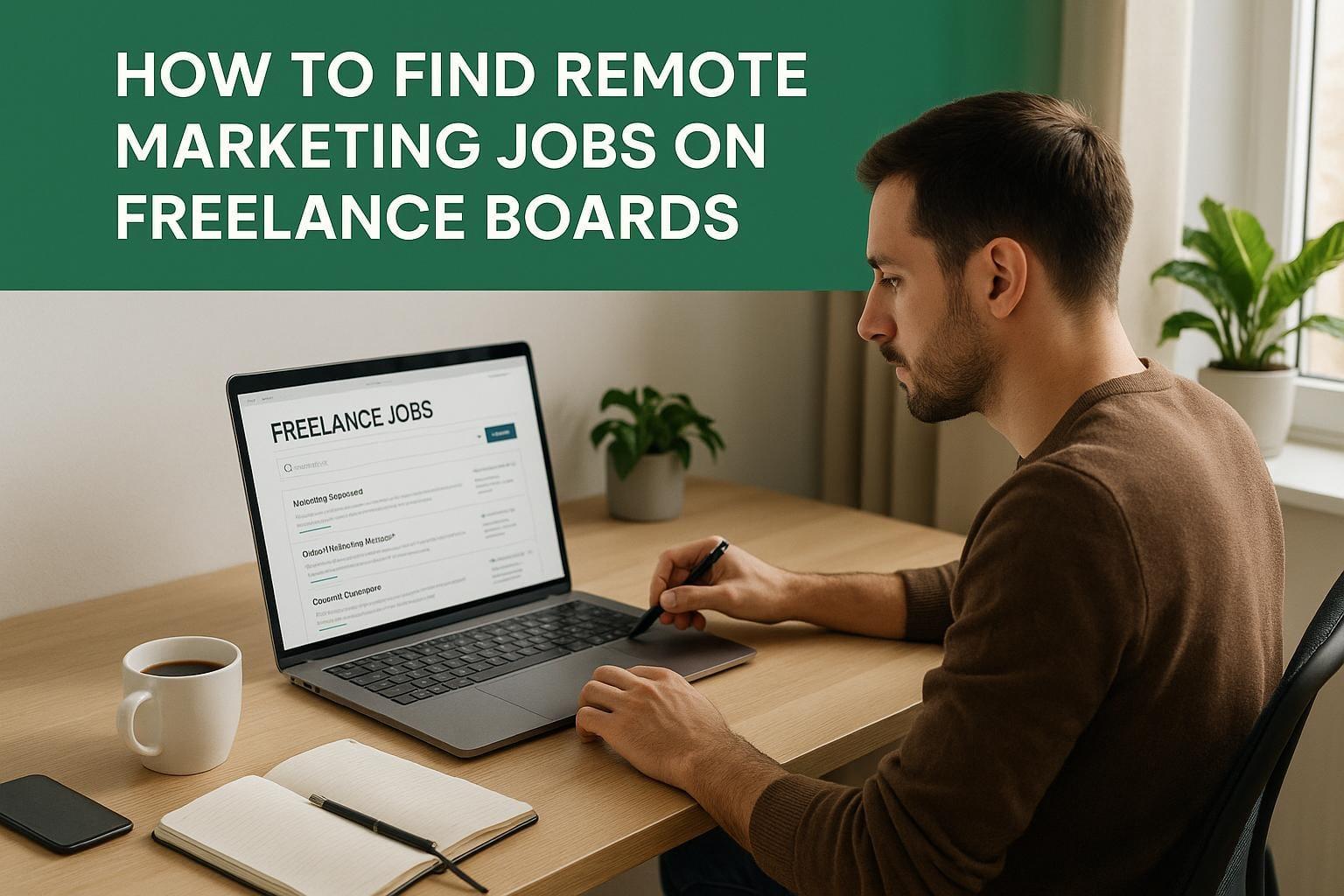 How to Find Remote Marketing Jobs on Freelance Boards