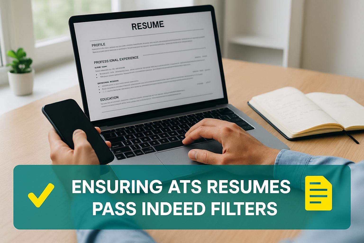 Ensuring ATS Resumes Pass Indeed Filters