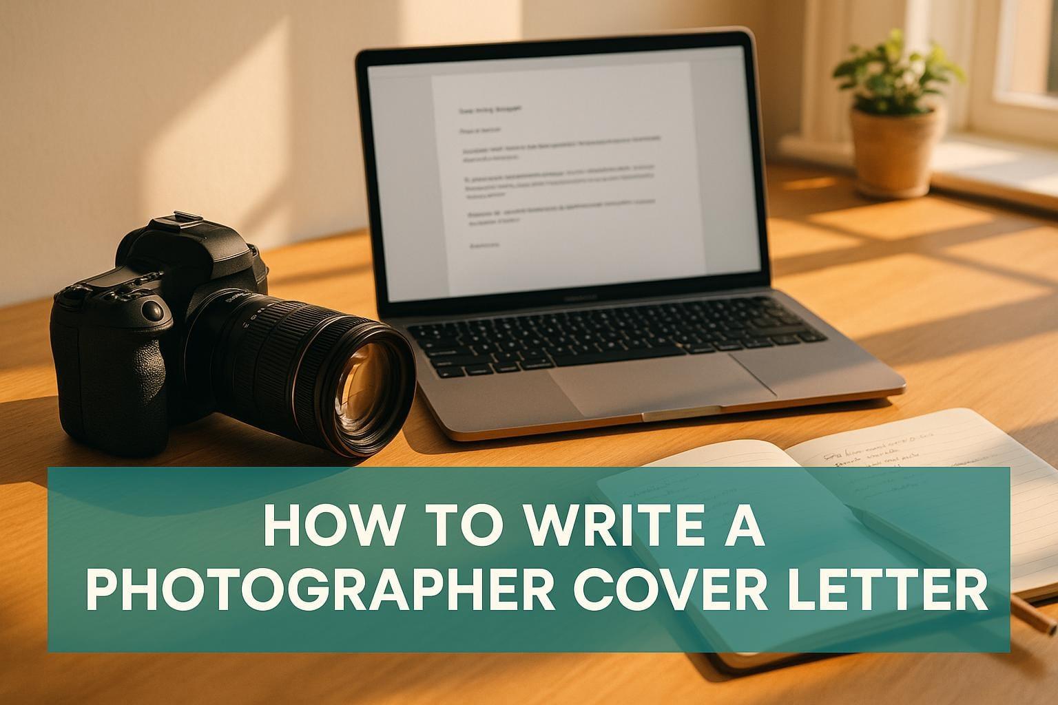 How to Write a Photographer Cover Letter