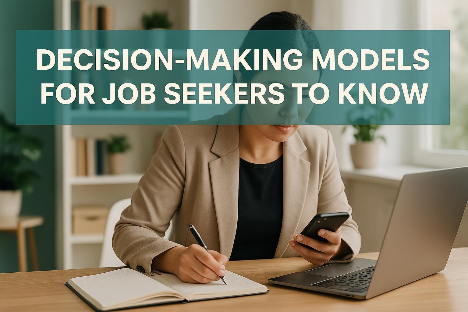 Decision-Making Models for Job Seekers to Know
