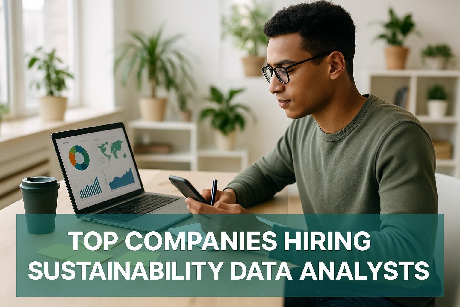 Top Companies Hiring Sustainability Data Analysts