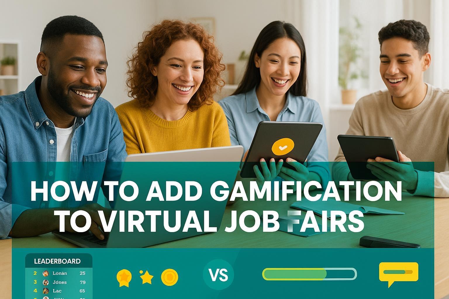 How to Add Gamification to Virtual Job Fairs
