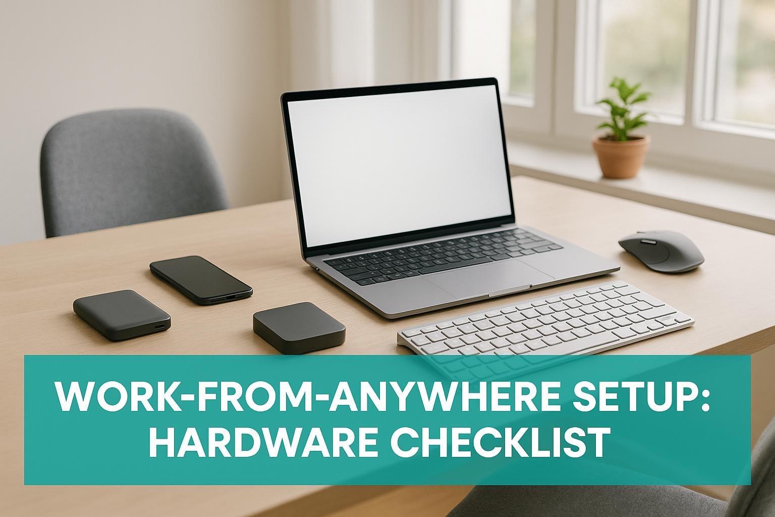 Work-From-Anywhere Setup: Hardware Checklist