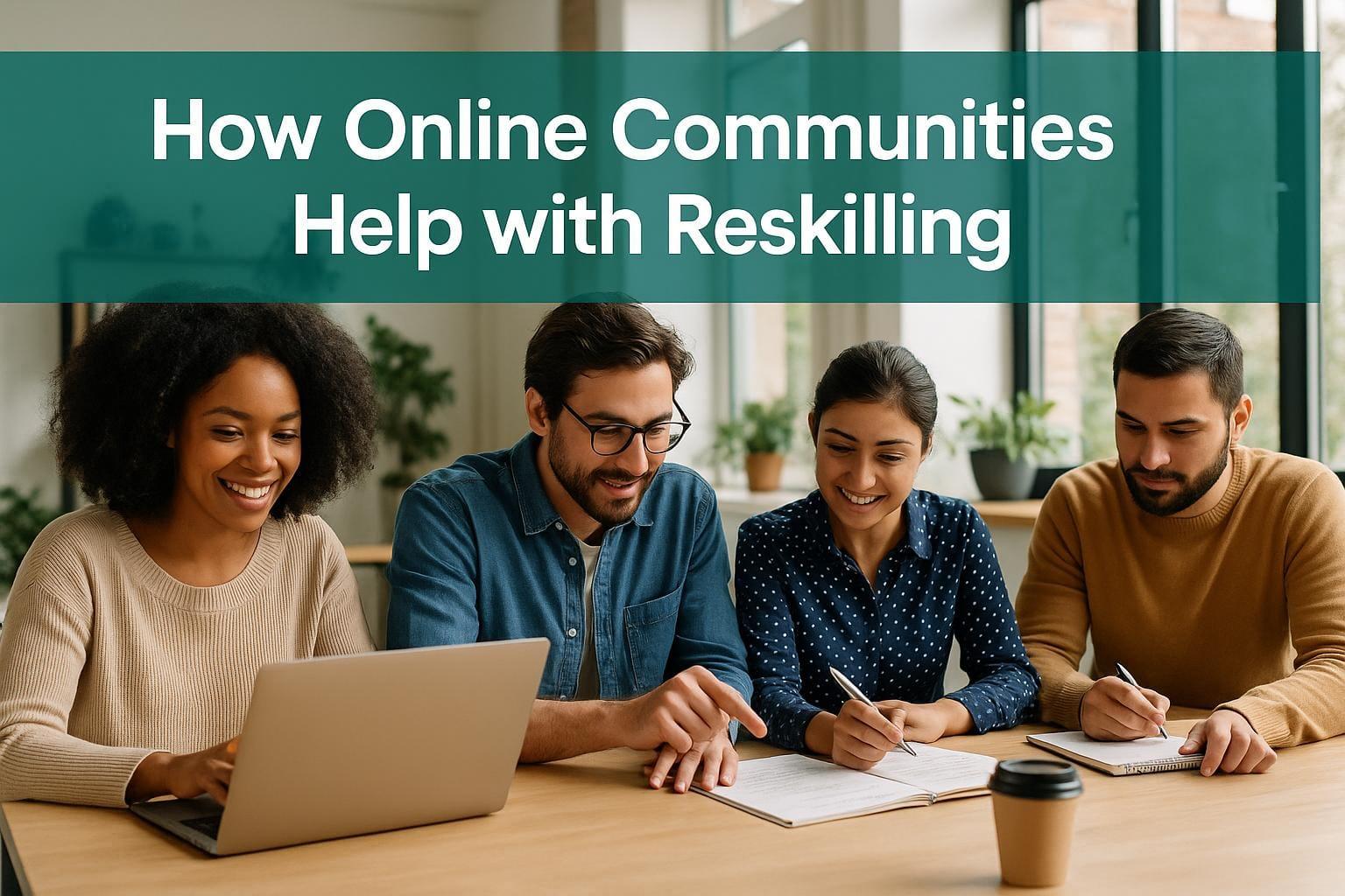 How Online Communities Help with Reskilling